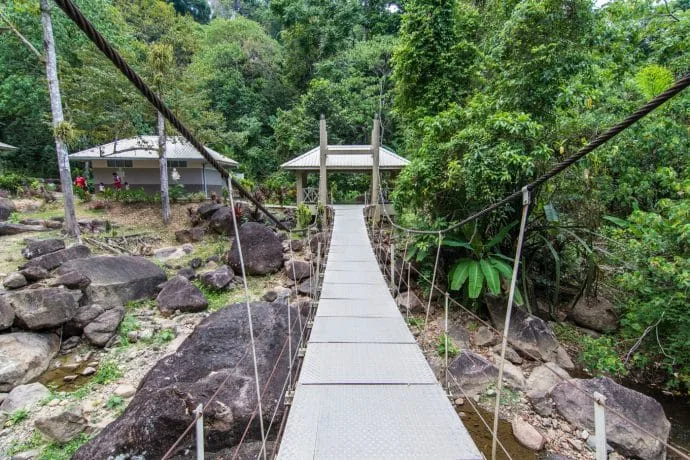 durian perangin waterfall langkawi - malaysia