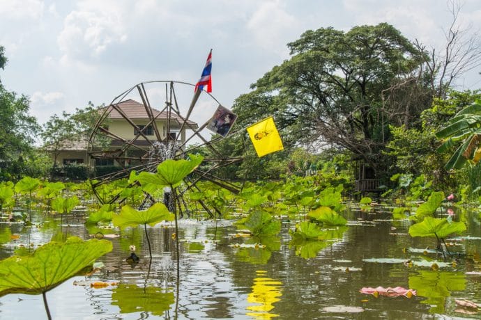 marché flottant lat mayom