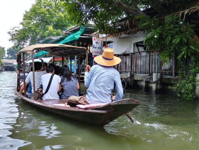balade en bateau au marché flottant lat mayom
