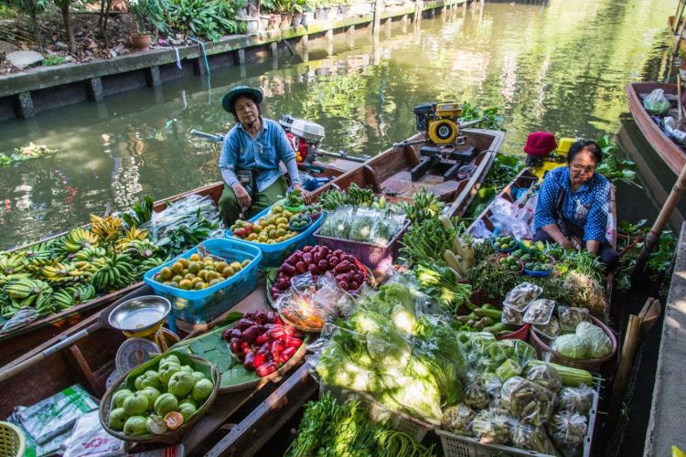 marché flottant lat mayom - bangkok 9