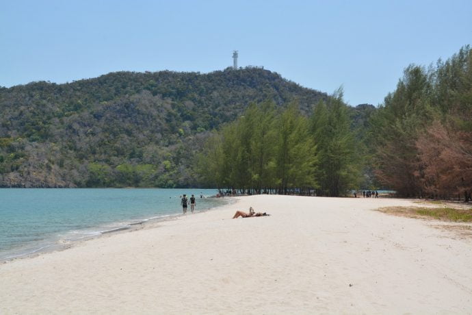 plage tanjung rhu langkawi - malaisie