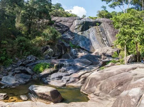 seven wells waterfall langkawi - malaysia