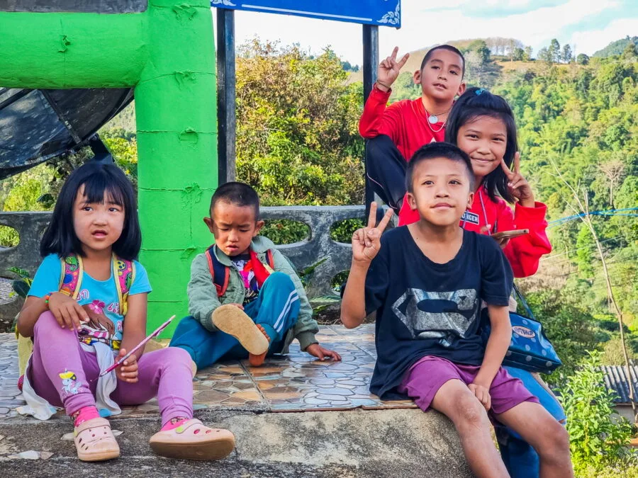 children's home pana village near mae salong