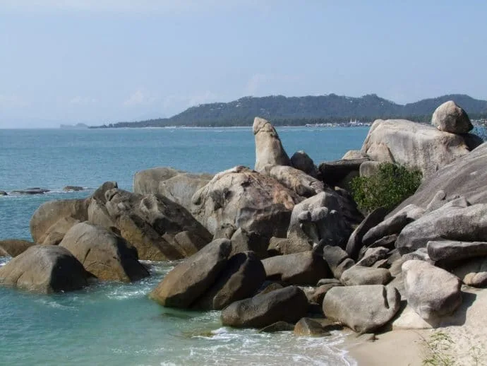 rock hin ta hin yai koh samui