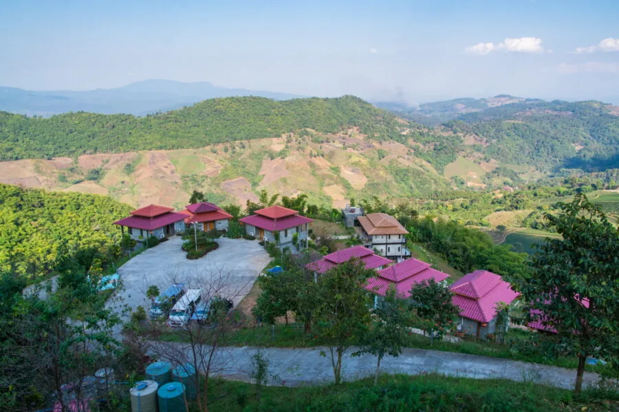 view of phumektawan resort mae salong