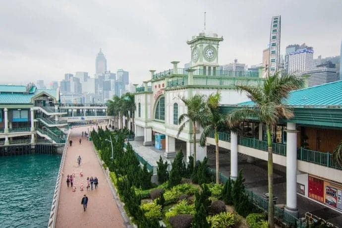central ferry pier - hong kong