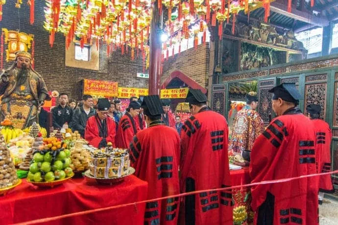 pak tai temple ceremony - hong kong
