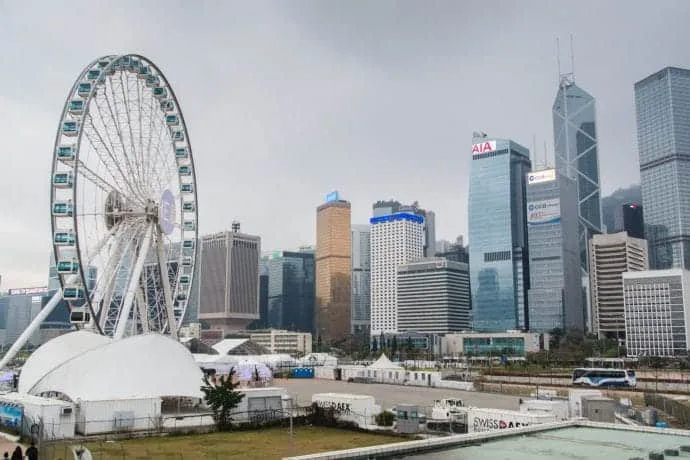 ferris wheel - hong kong