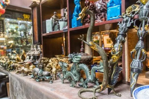 hong kong dragon figurines