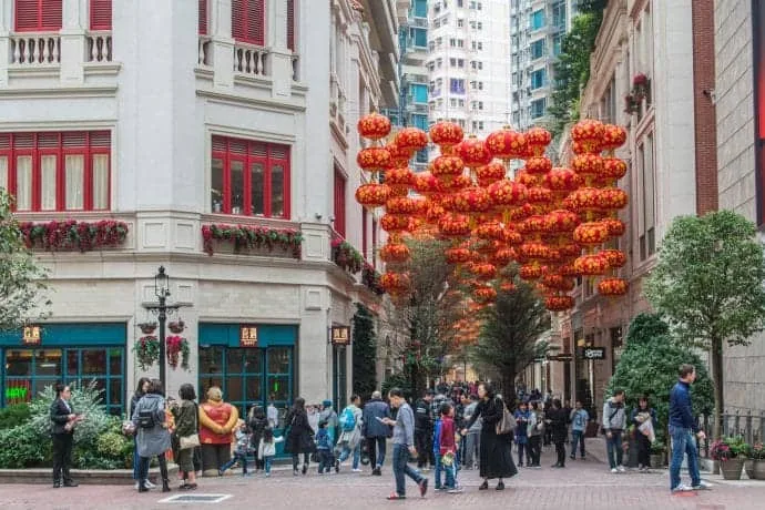 lee tung avenue - hong kong