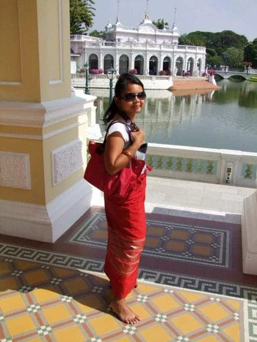 sarong palace bang pa in - thailand