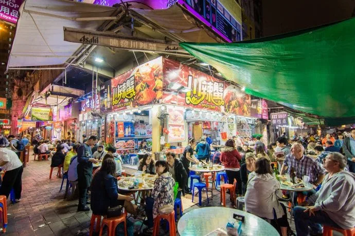 temple street restaurant - hong kong