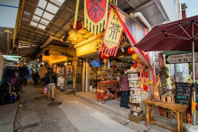 stanley shopping street hong kong