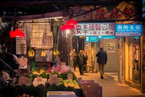 hong kong street