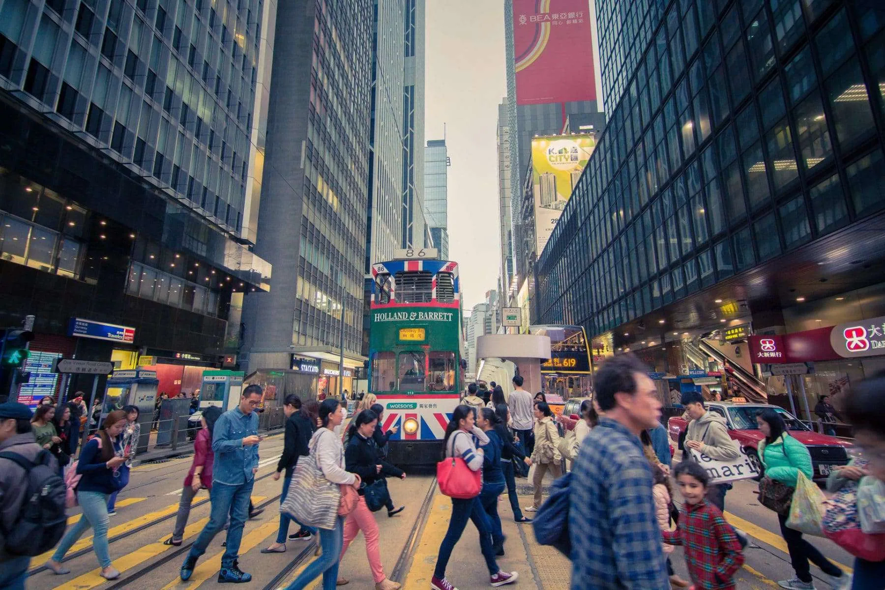 central tram street hong kong