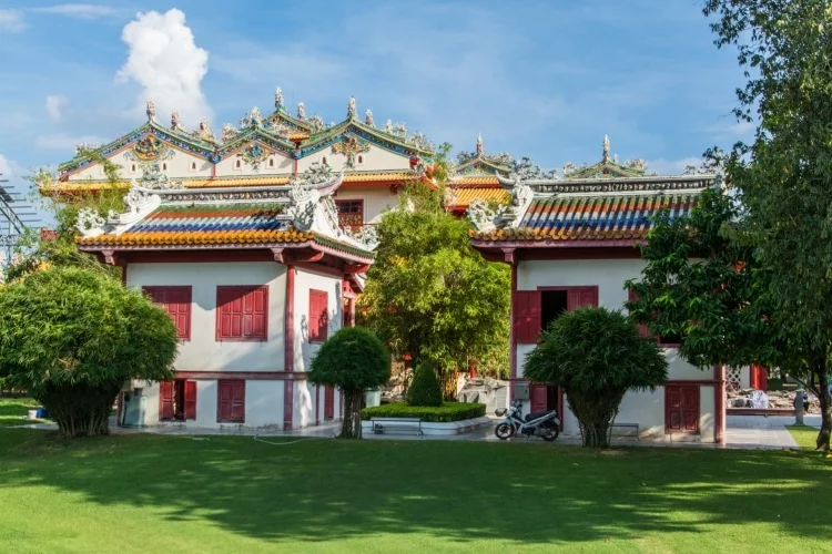 chinese temple - bang pa in - thailand