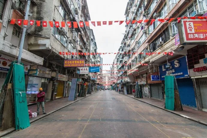 temple street day - hong kong