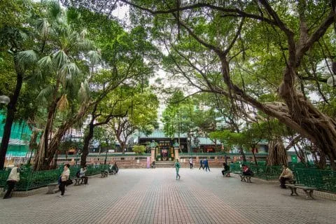 yau ma tei garden - hong kong