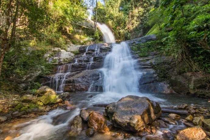 huai sai lueang waterfall doi inthanon - chiang mai