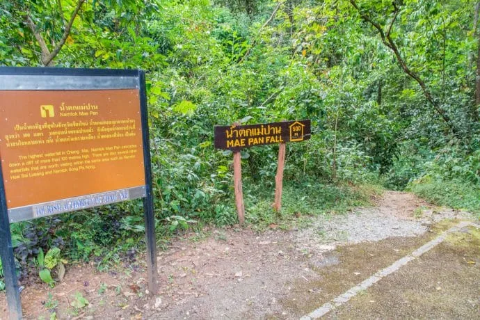 mae pan waterfall doi inthanon - chiang mai