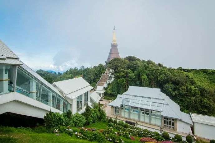 royal pagodas doi inthanon - chiang mai