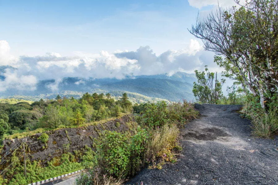 viewpoint doi inthanon - chiang mai - thailand
