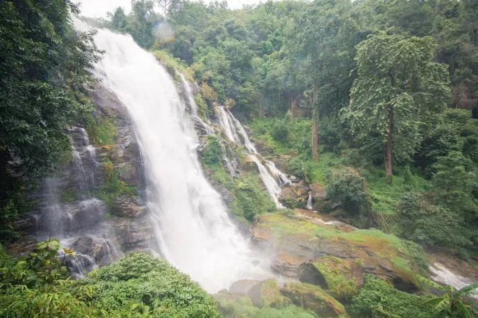 wachirathan waterfall doi inthanon - chiang mai