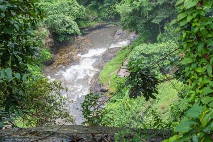top wachirathan waterfall doi inthanon - chiang mai