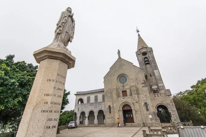 chapel of our lady of penha - macau