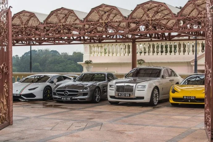 luxury district notre dame de penha chapel - macao