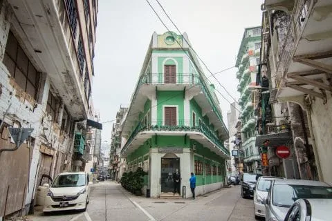 old town street - macau