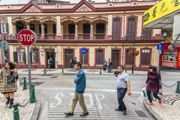 old town street - macau