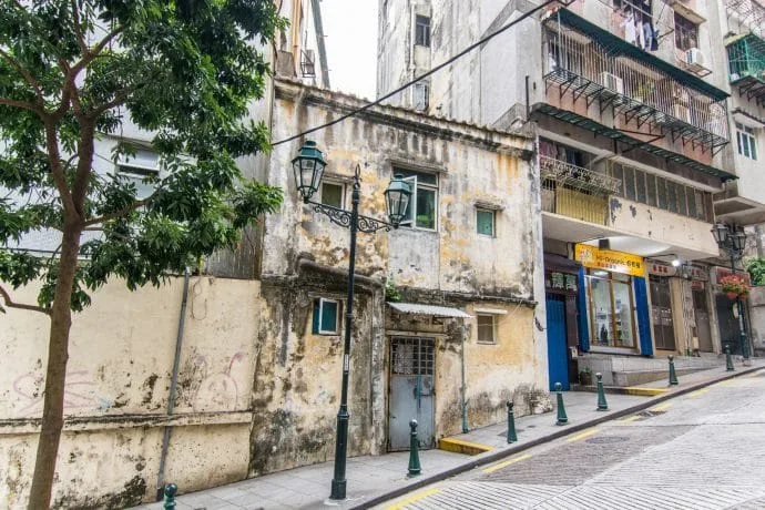 old town street - macau