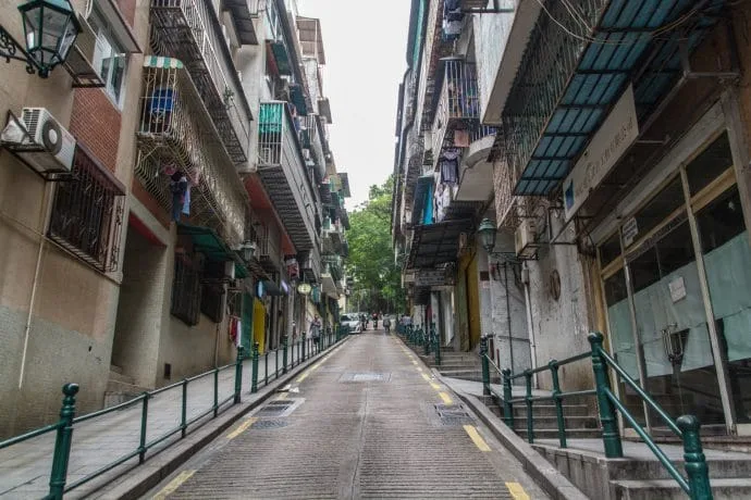 old town street - macau