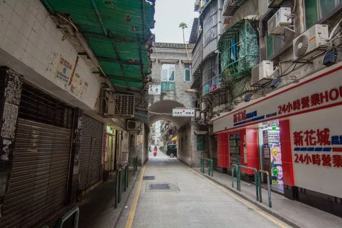 old town street - macau