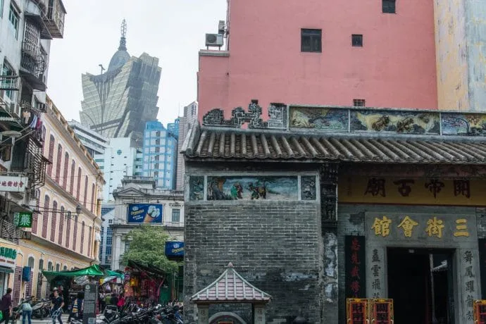old town street - macau