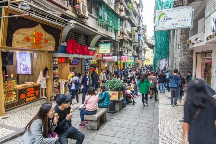old town street - macau