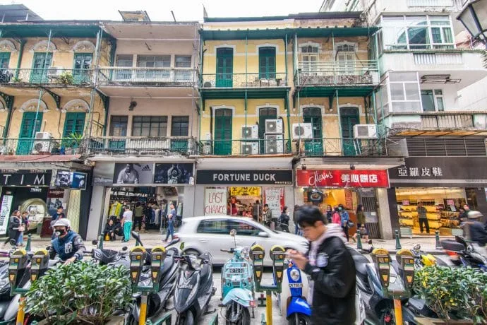 old town street - macau