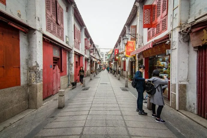old felicidade street - macau
