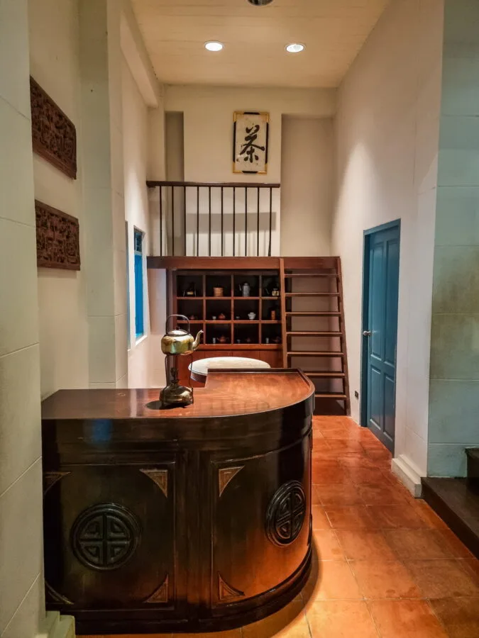 counter hall of opium chiang saen