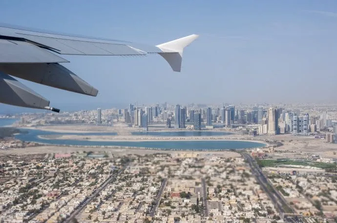 take off from dubai