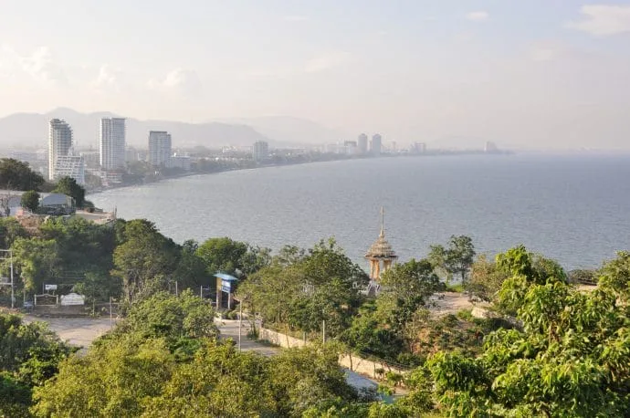 view of takiap hua hin hill