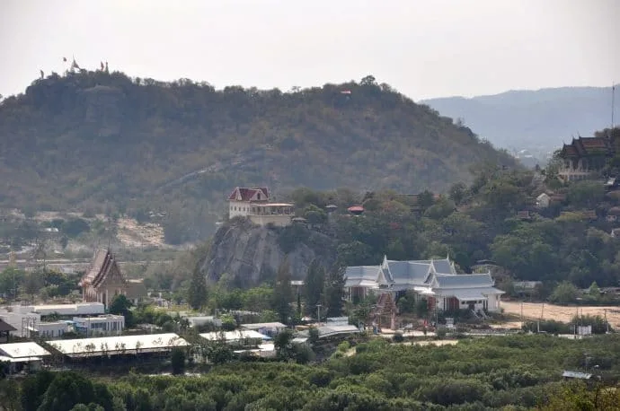 view from takiap hill hua hin