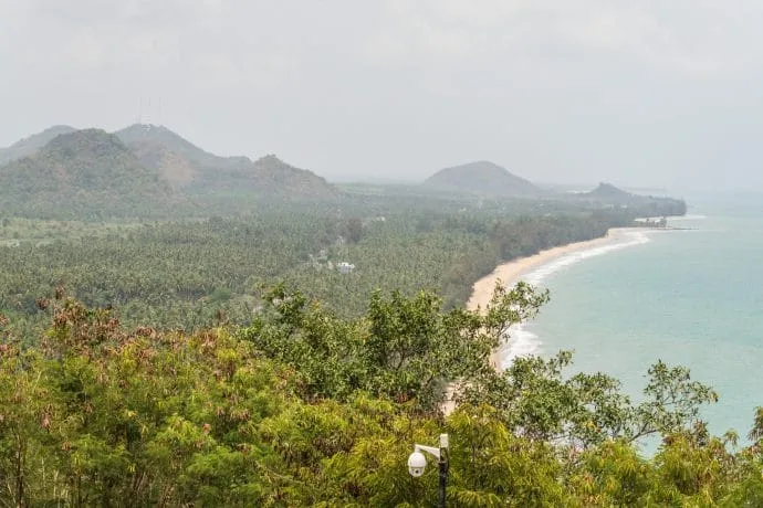 ban krut south thailand in march