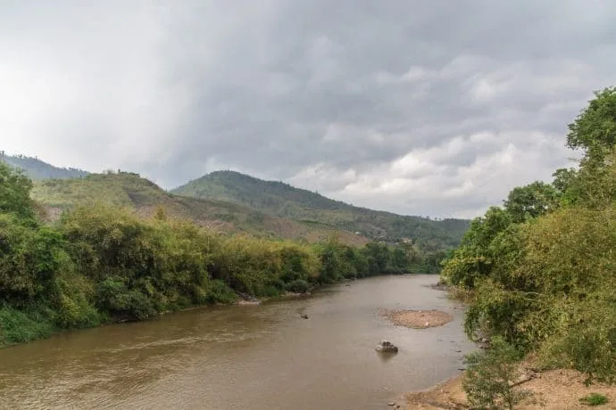 overcast sky chiang rai in april