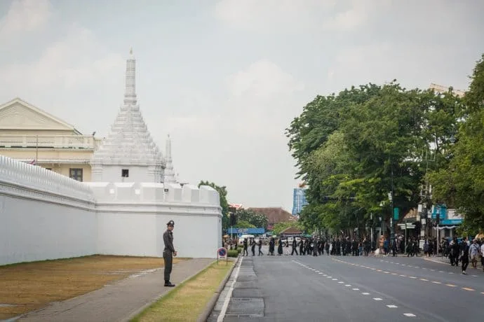 gray sky bangkok in october