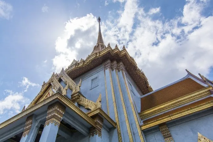 cloudy sky bangkok in june