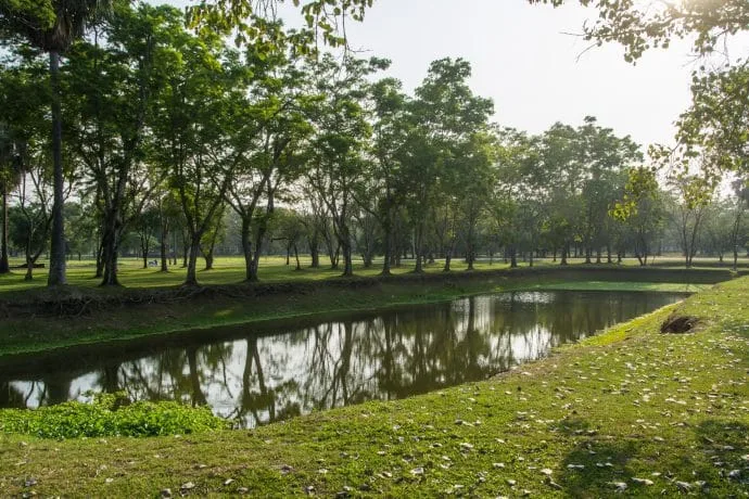 sukhothai historical park in february