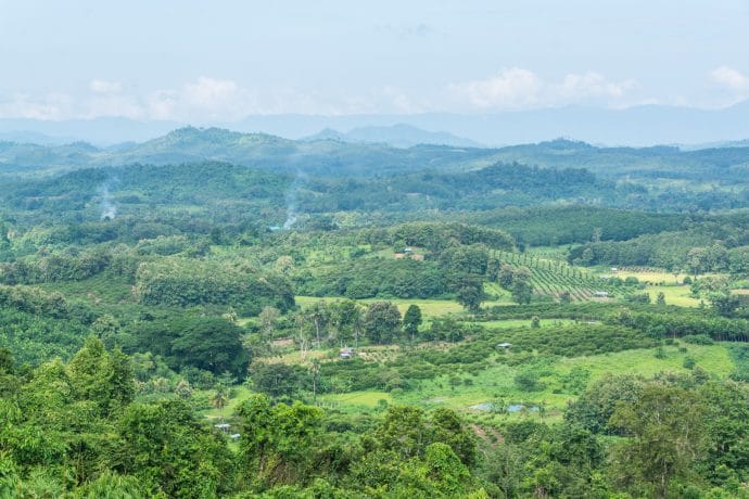paysage nord lampang en novembre paysage nord lampang en novembre