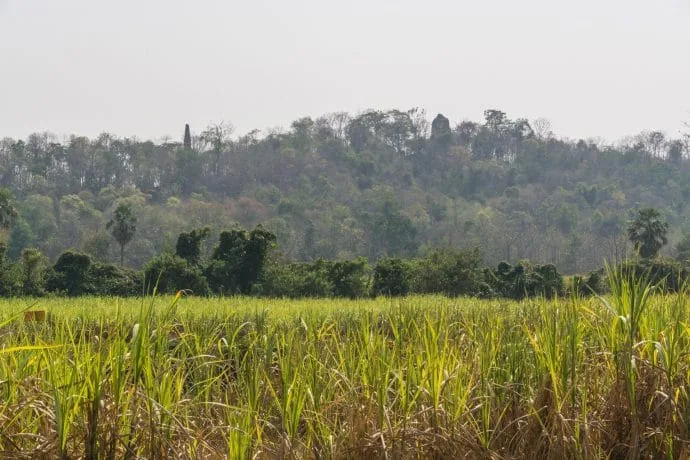 thailand landscape in february